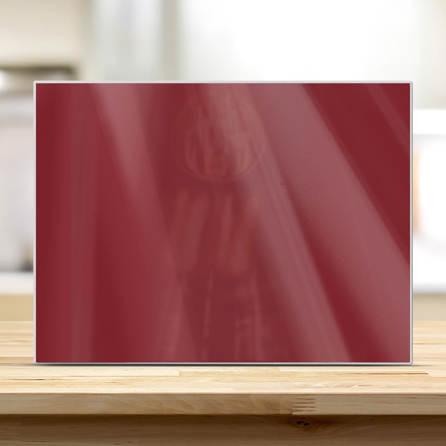 Snijplank - Gehard Glas - Donkerrood