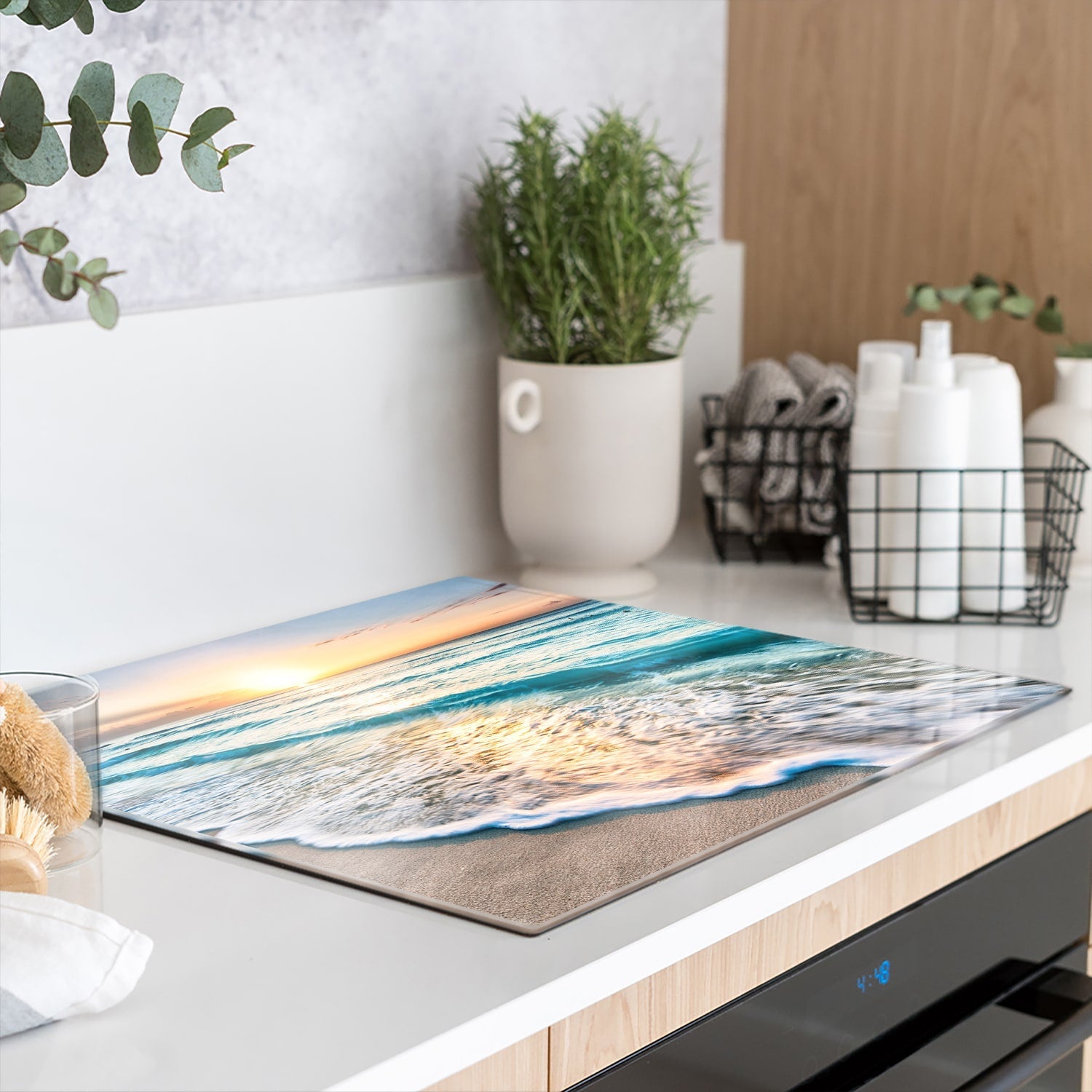 Inductiebeschermer - Gehard Glas - Strand in Canc������n