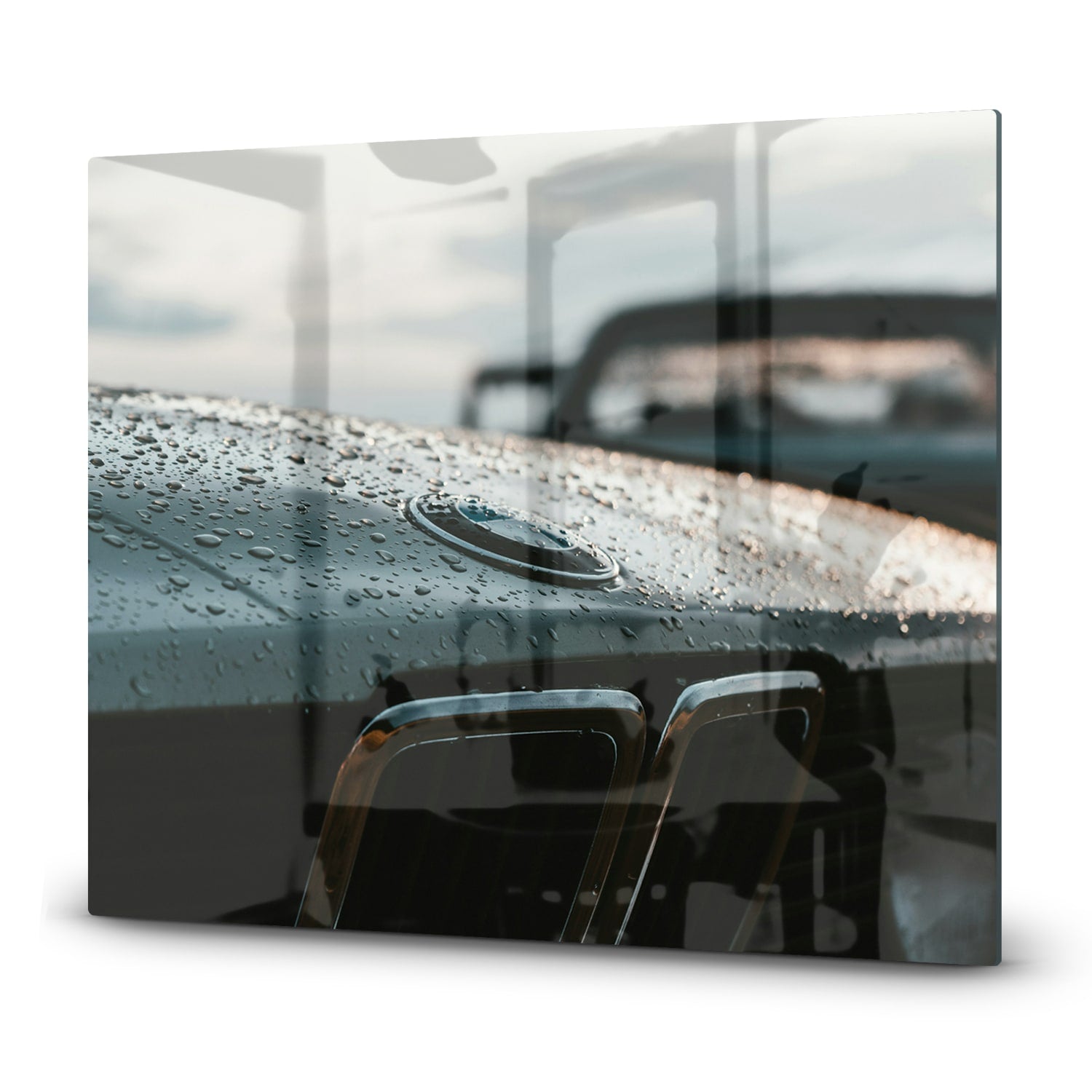 Eigen Afmeting - Inductiebeschermer - Gehard Glas - Vintage BMW