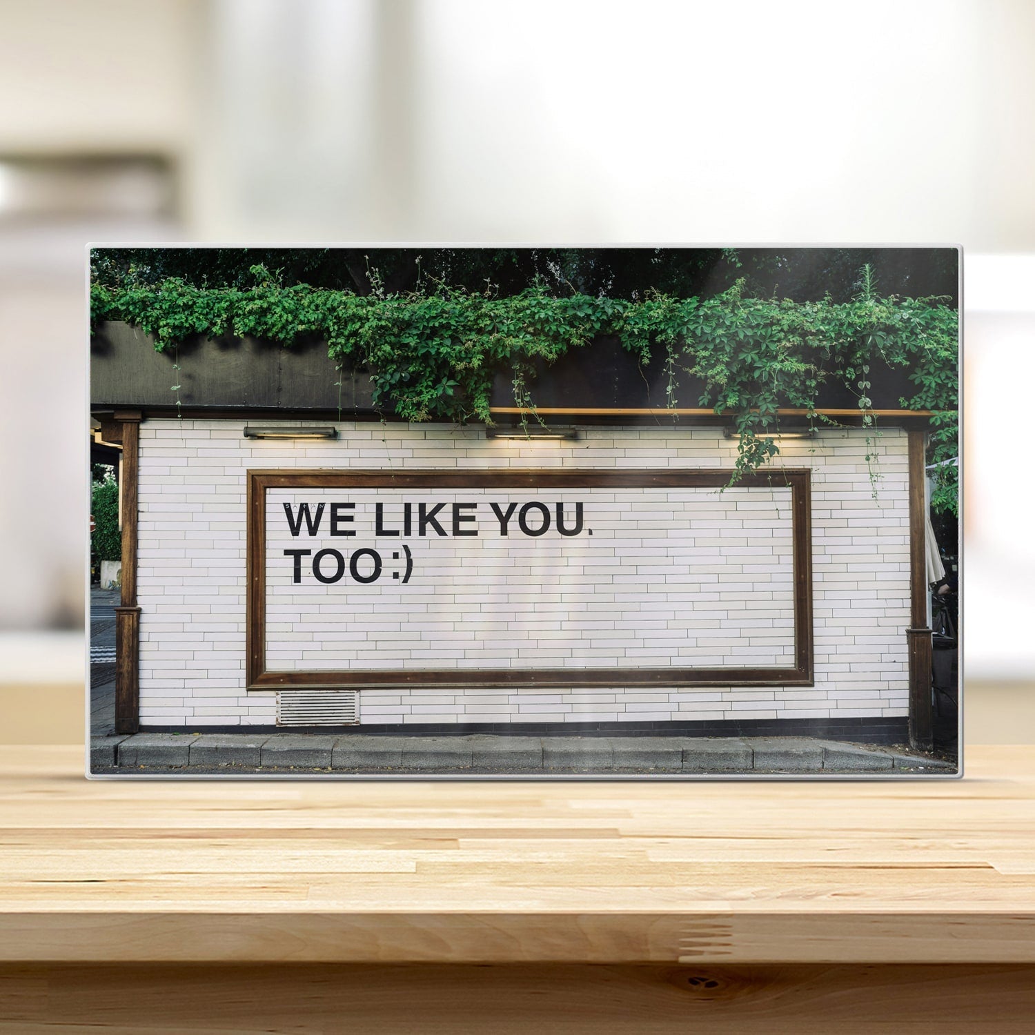 Snijplank - Gehard Glas - We Like You To