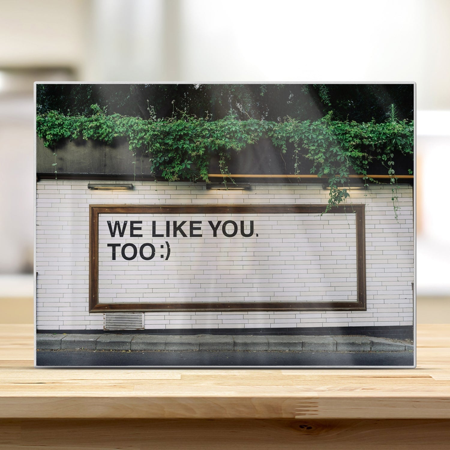 Snijplank - Gehard Glas - We Like You To