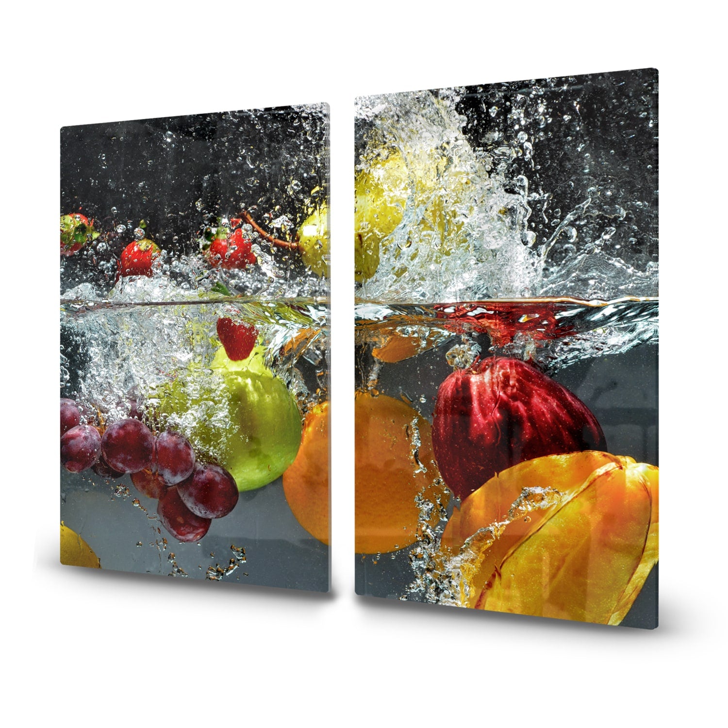 Inductiebeschermer - Gehard Glas - Fruit en groenten in het water