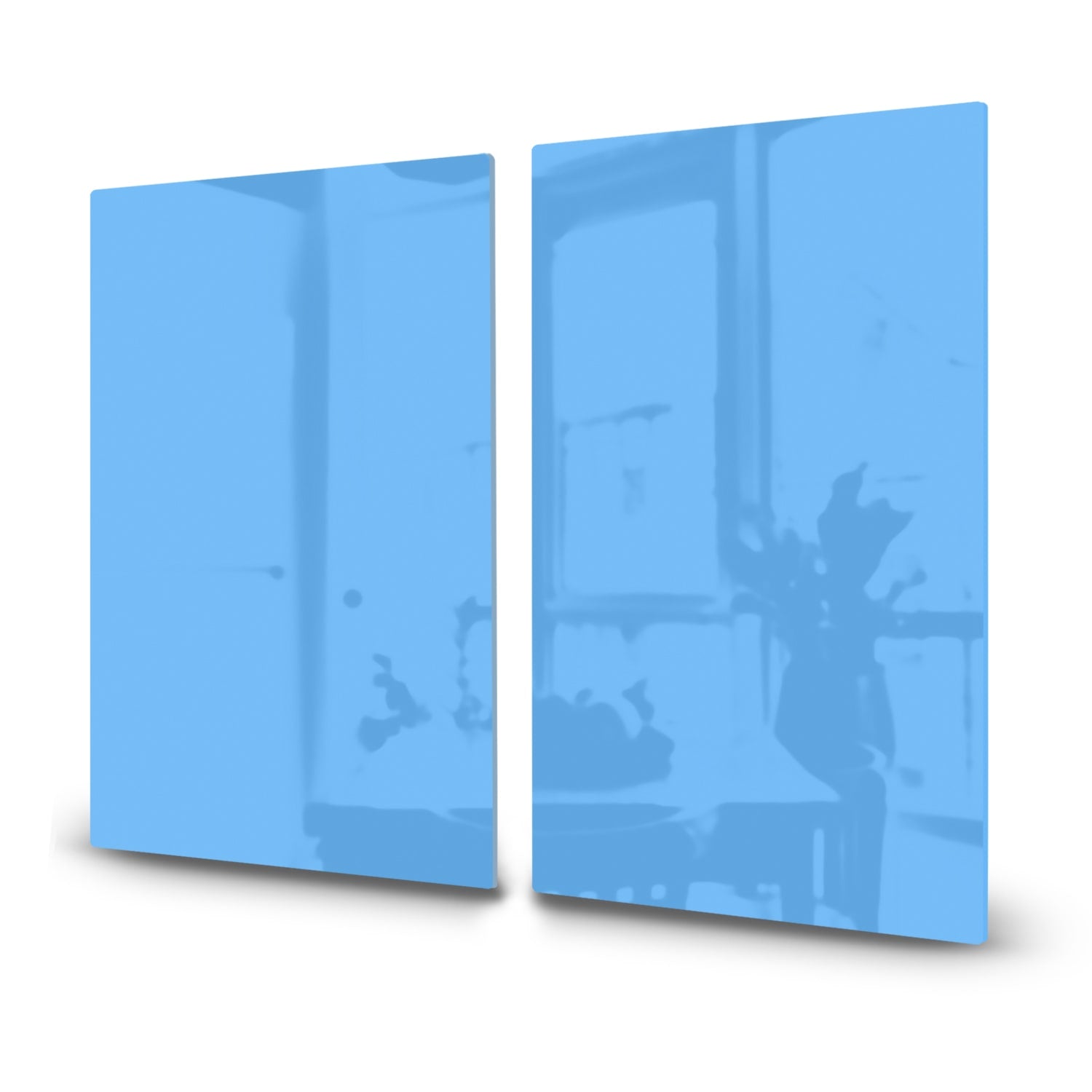 Inductiebeschermer - Gehard Glas - Pastelblauw