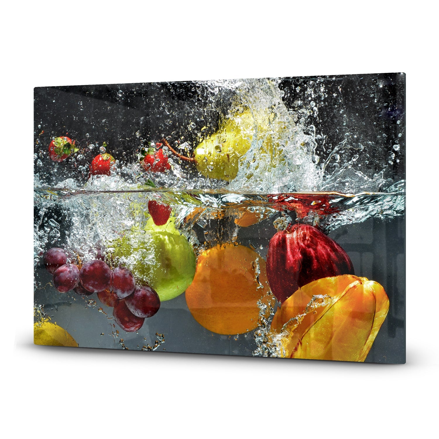 Inductiebeschermer - Gehard Glas - Fruit en groenten in het water