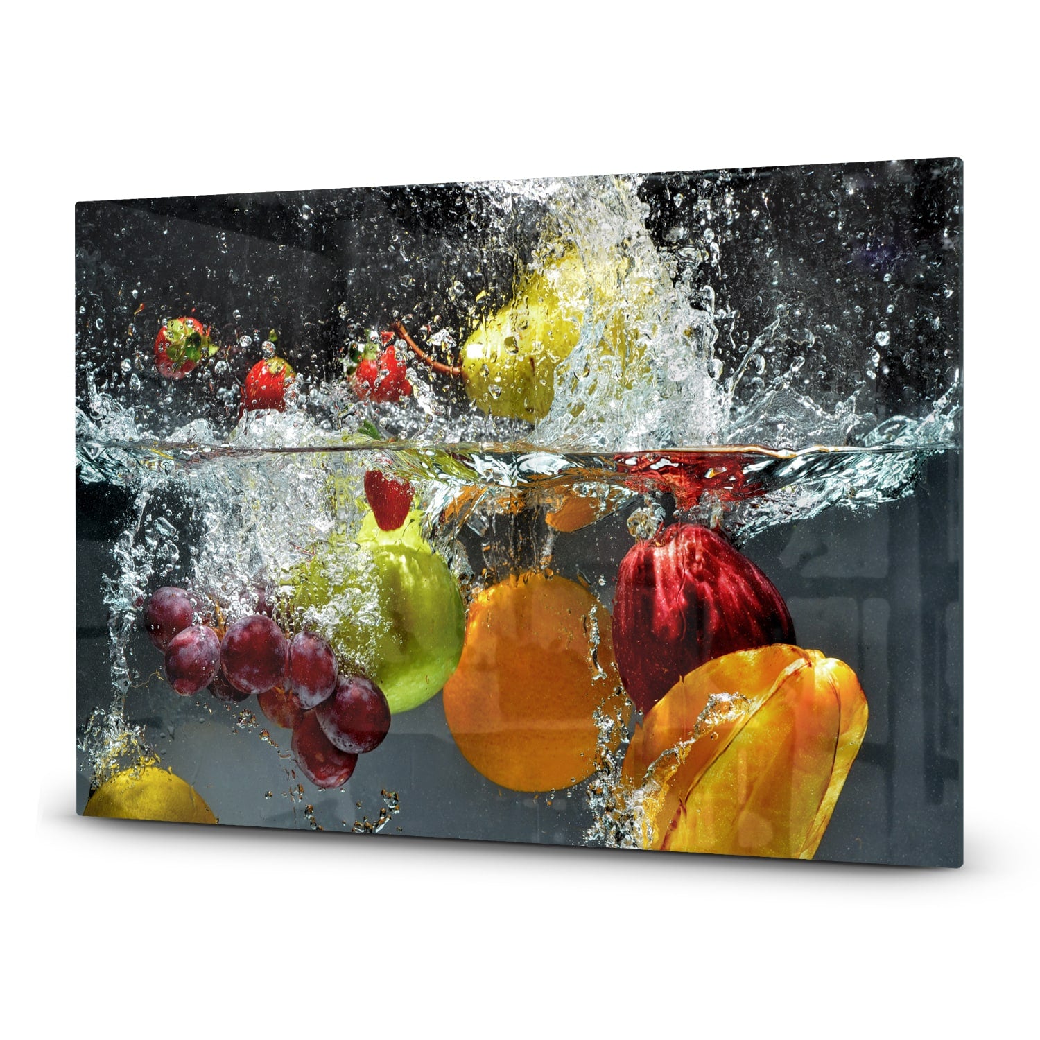 Inductiebeschermer - Gehard Glas - Fruit en groenten in het water