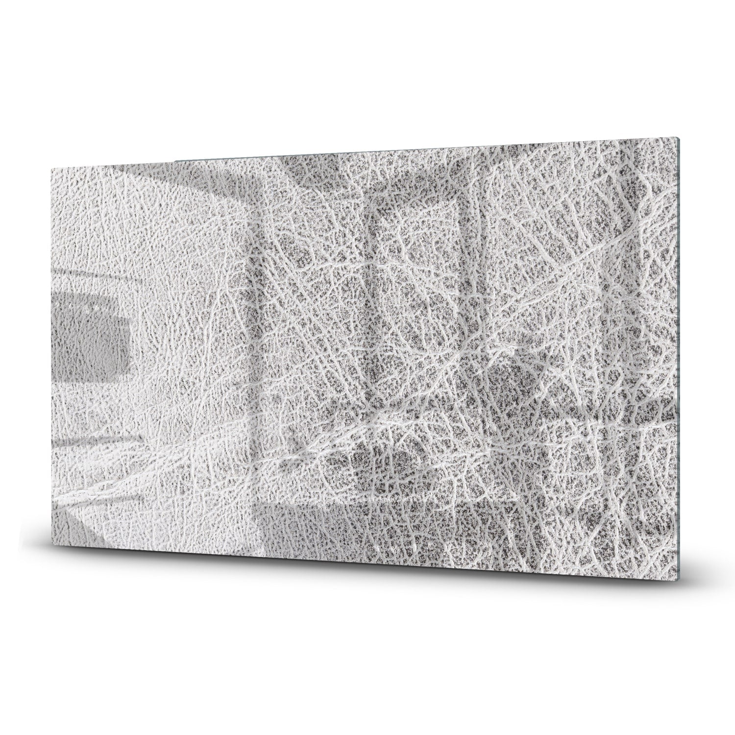 Inductiebeschermer - Gehard Glas - Zilver Leer Close-up