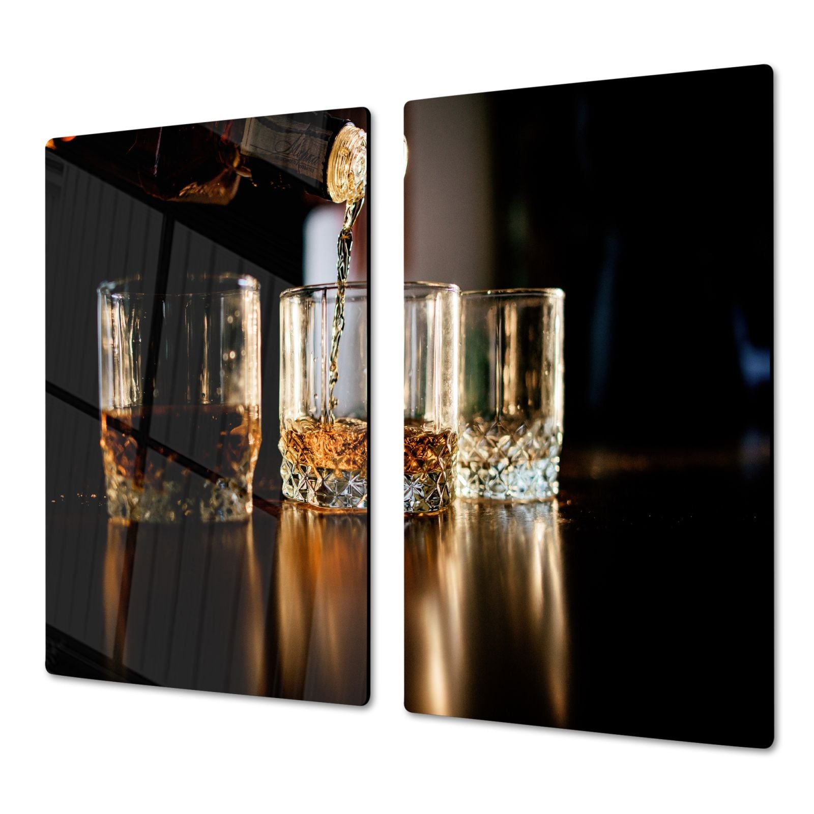 Inductiebeschermer - Gehard Glas - Whiskey - inductiebeschermer-glas